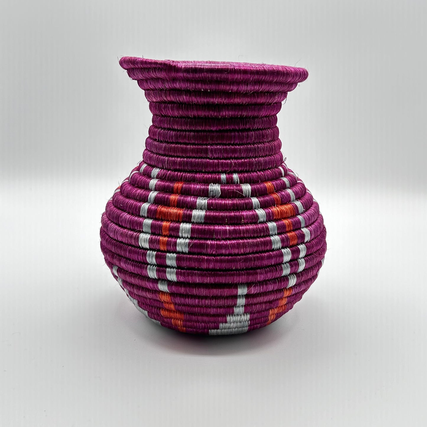 Maua wooven Vases-Purple