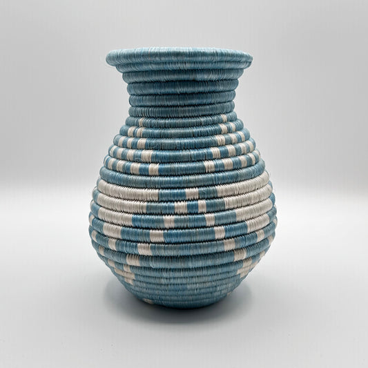 Maua wooven Vases-Blue