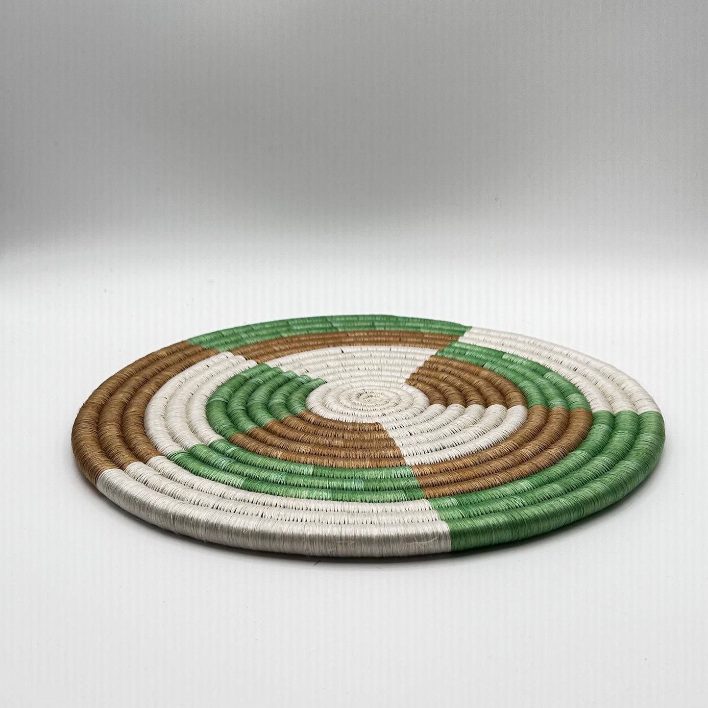 Viringo Wall Hanging - Green, Brown, White - Medium