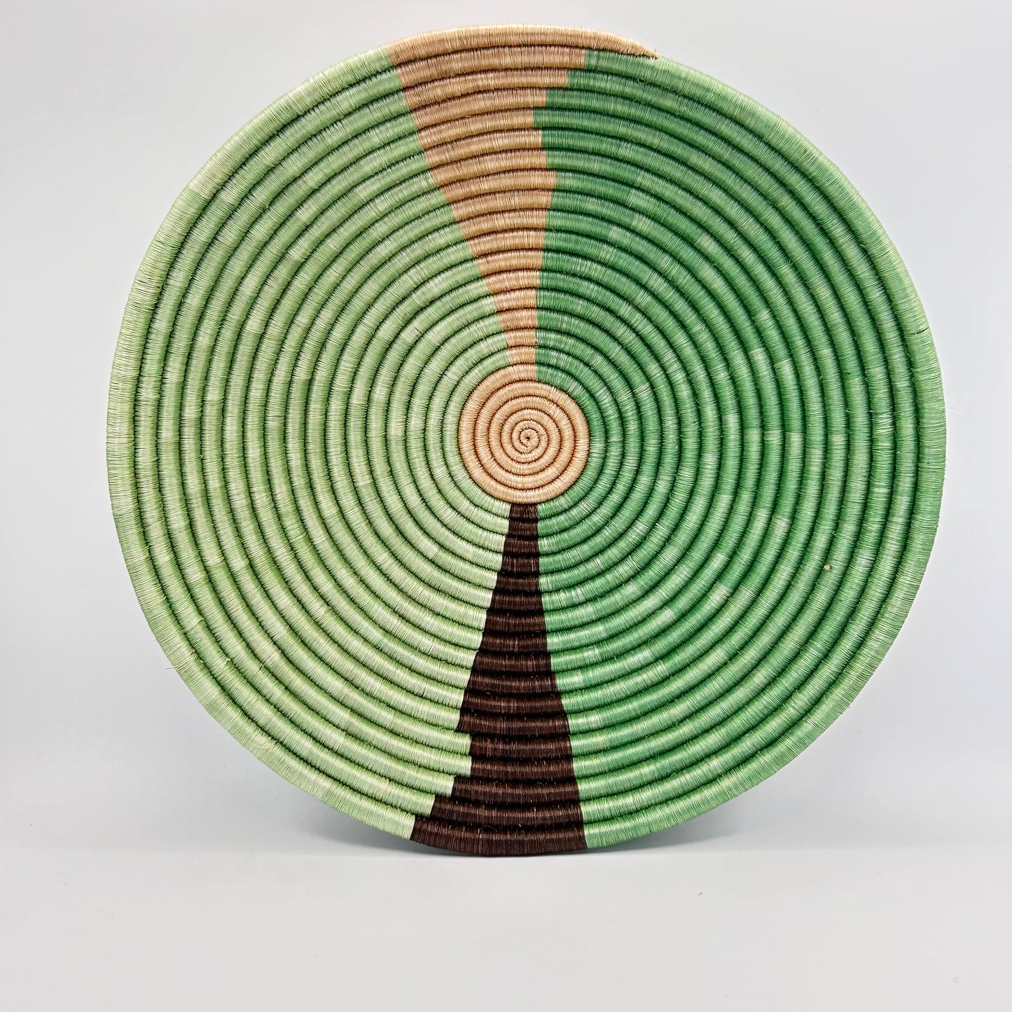 Bakuli Handwoven Bowl -Green - Large