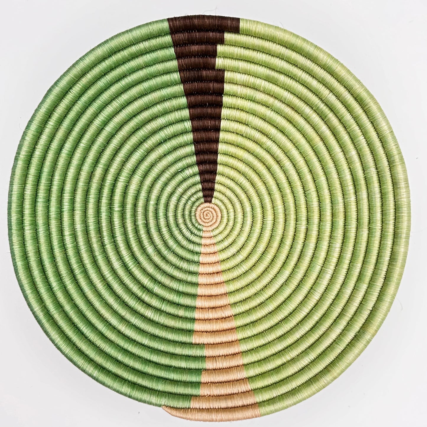 Bakuli Handwoven Bowl - Green - Medium