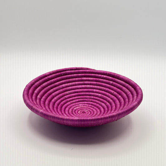 Bakuli Handwoven Bowl - Purple Mini