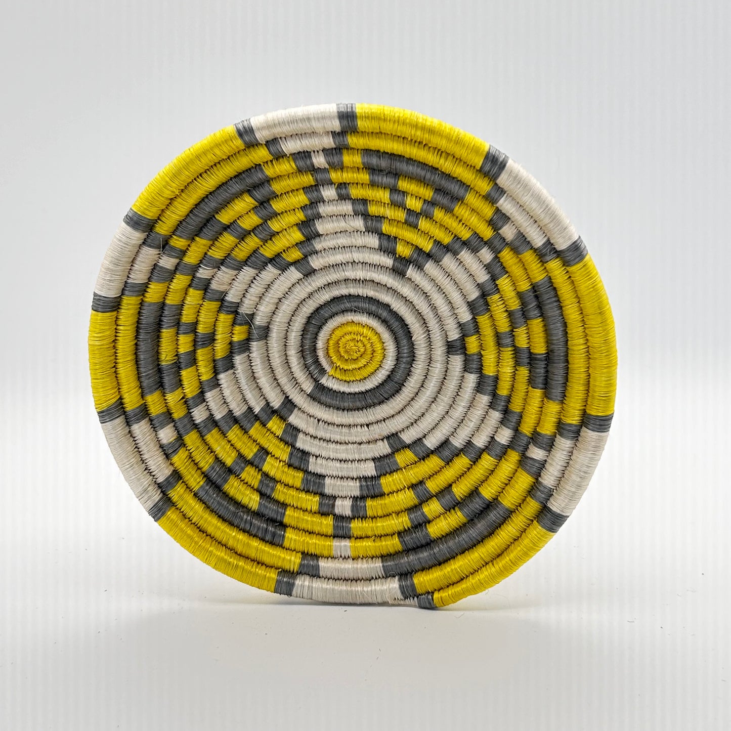 Bakuli Handwoven Bowl - Yellow Star Mini