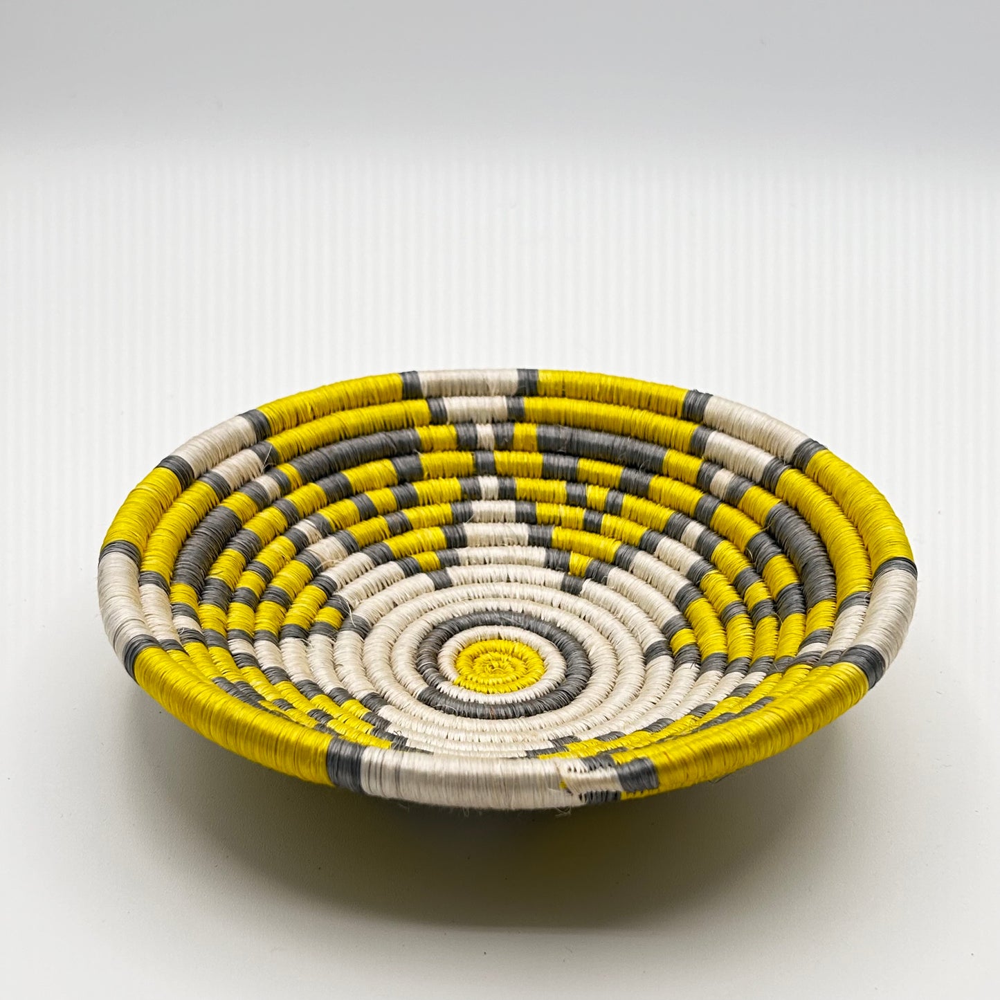 Bakuli Handwoven Bowl - Yellow Star Mini