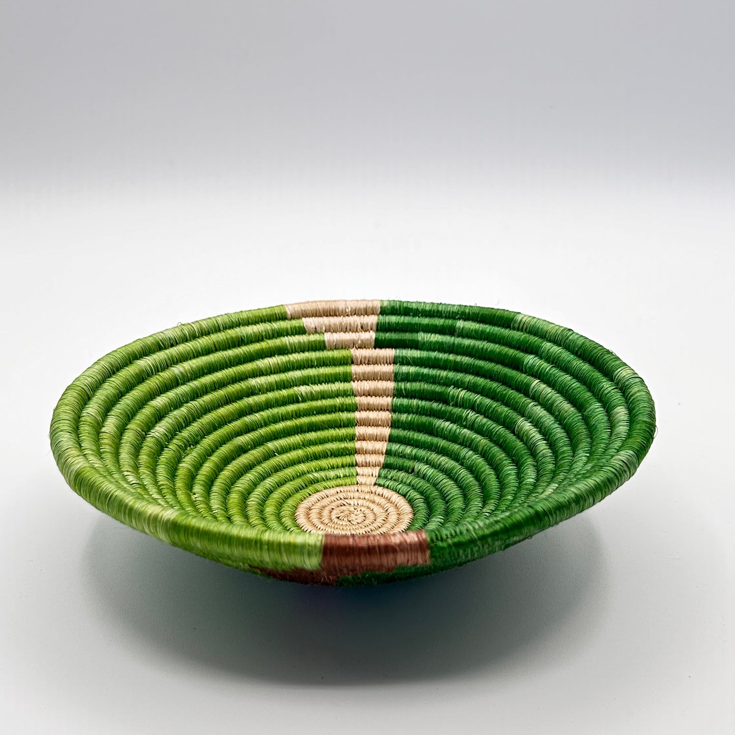 Bakuli Handwoven Bowl - Green Mini